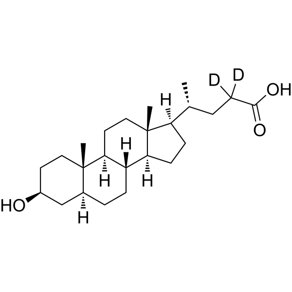 Isoallolithocholic acid-d2 2410277-69-7